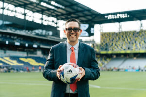 Víctor Guevara, vicepresidente de competencia de Leagues Cup. EFE/Cedida por la Leagues Cup.
