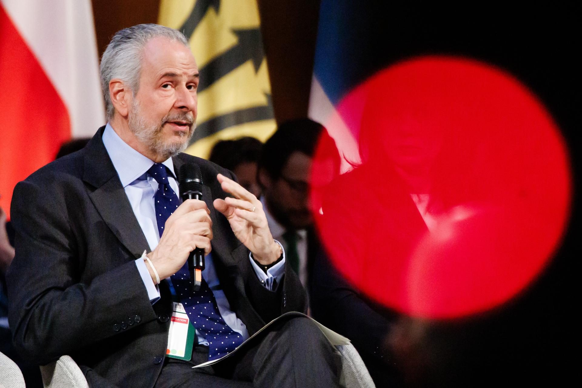 Fotografía de archivo del presidente de la COP30, el embajador André Corrêa do Lago. EFE/EPA/Clemens Bilan