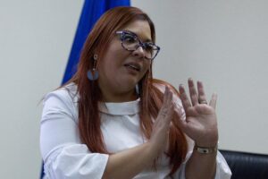 La titular del Comisionado Nacional de los Derechos Humanos en Honduras, Blanca Izaguirre, en una foto de archivo. EFE/Gustavo Amador