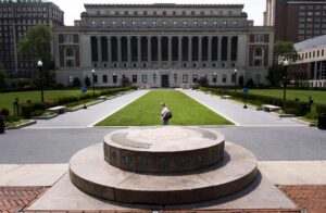 Fotografía de archivo que muestra el campus de la Universidad de Columbia en Nueva York (EE. UU.). EFE / EPA / JUSTIN LANE