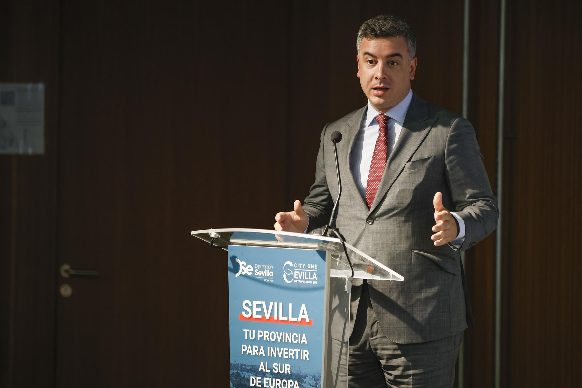 El vicepresidente ejecutivo de Prodetur, Rodrigo Rodríguez Hans. EFE/David Fernández.
