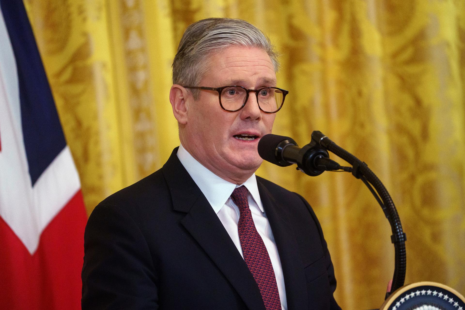 Foto de archivo del primer ministro británico, Keir Starmer. EFE/WILL OLIVER
