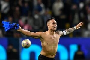 Lautaro Martínez, delantero argentino del Inter de Milán. EFE/STRINGER