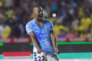 Fotografía de archivo del 05/04/2025 del jugador venezolano del Pachuca Salomon Rondon. EFE/David Martínez Pelcastre
