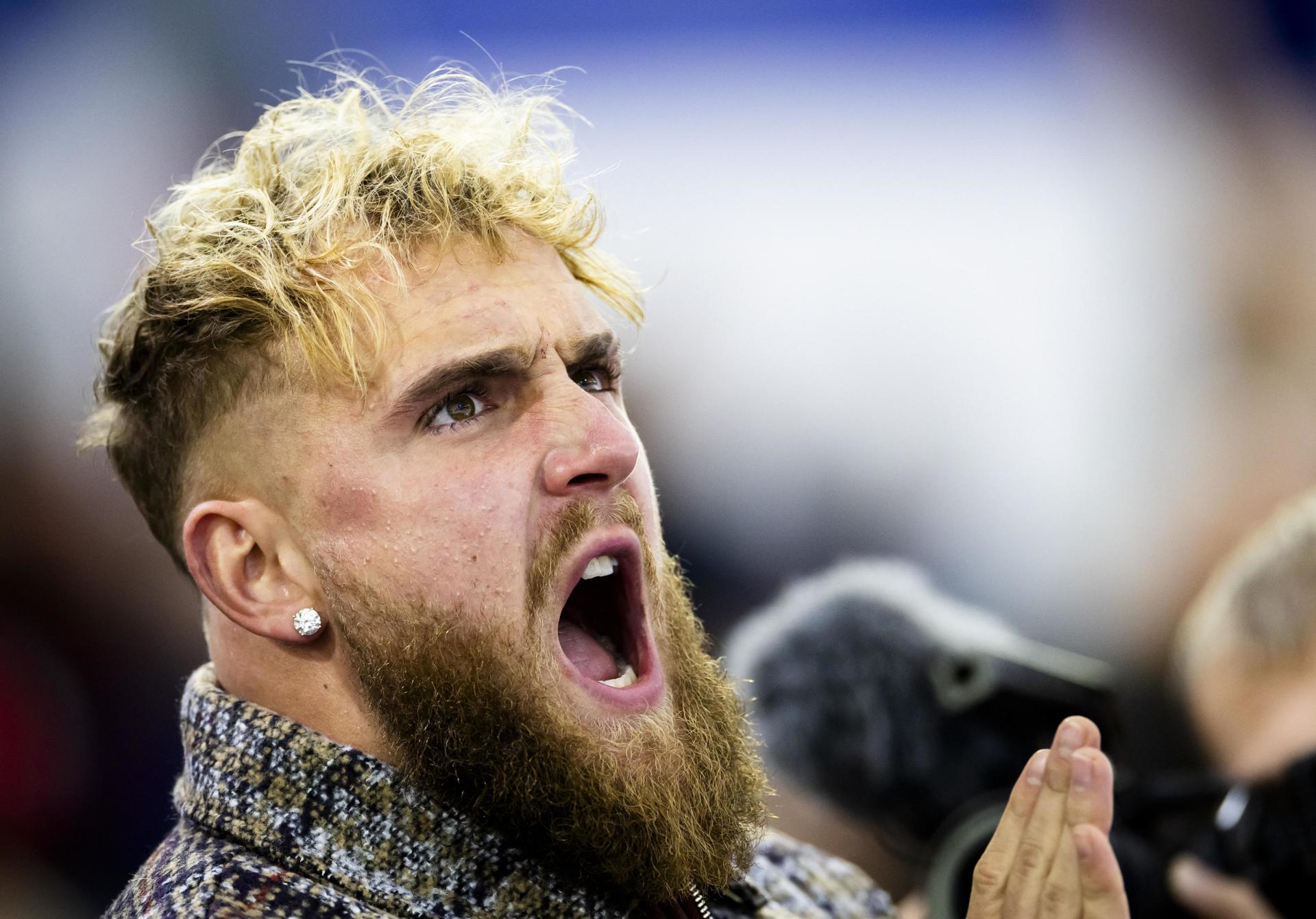 Jake Paul, 'youtuber' y boxeador. EFE/EPA/KOEN VAN WEEL