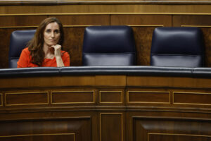 La ministra de Sanidad, Mónica García, en una imagen de archivo. EFE/ Mariscal
