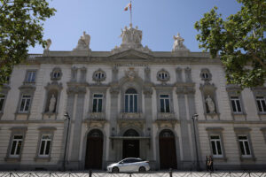 Fachada del Tribunal Supremo en Madrid. EFE/ Mariscal