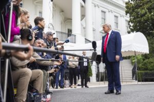 El presidente de Estados Unidos, Donald Trump. EFE/Jim Lo Scalzo