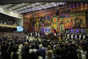Fotografía de archivo de la Asamblea Nacional (Parlamento) de Ecuador, en Quito (Ecuador). EFE/ José Jácome