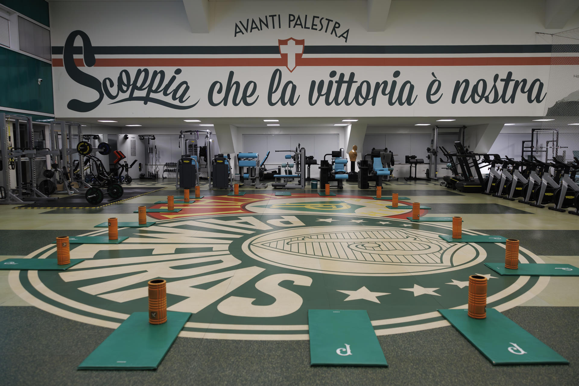 Instalaciones del Centro de Recuperación y Neurociencia que acaba de inaugurar el Palmeiras, uno de los cuatro representantes brasileños en el Mundial de Clubes de la FIFA. EFE/Isaac Fontana