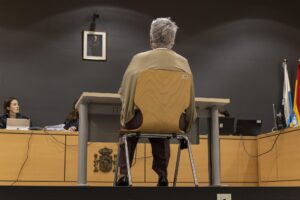 Imagen de un juicio por violencia sexual en Las Palmas. EFE/Quique Curbelo
