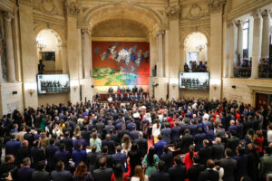 -Fotografía de archivo de una sesión del Congreso de Colombia. EFE/ Carlos Ortega