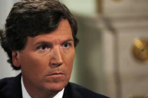 El comentarista político estadounidense Tucker Carlson en una foto de archivo. EFE/EPA/GAVRIIL GRIGOROV/SPUTNIK/KREMLIN POOL MANDATORY CREDIT