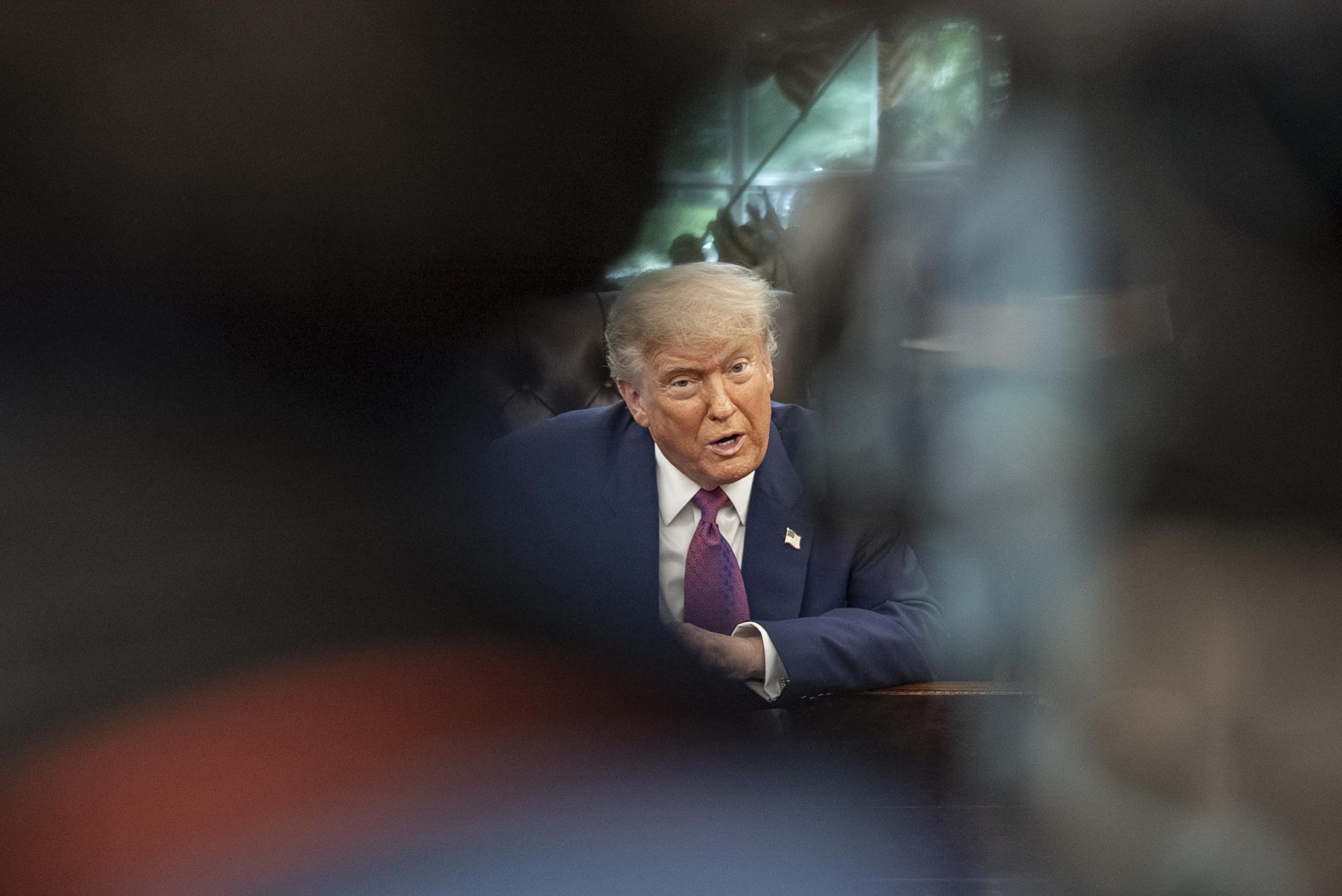 El presidente de Estados Unidos, Donald Trump. EFE/Ken Cedeno