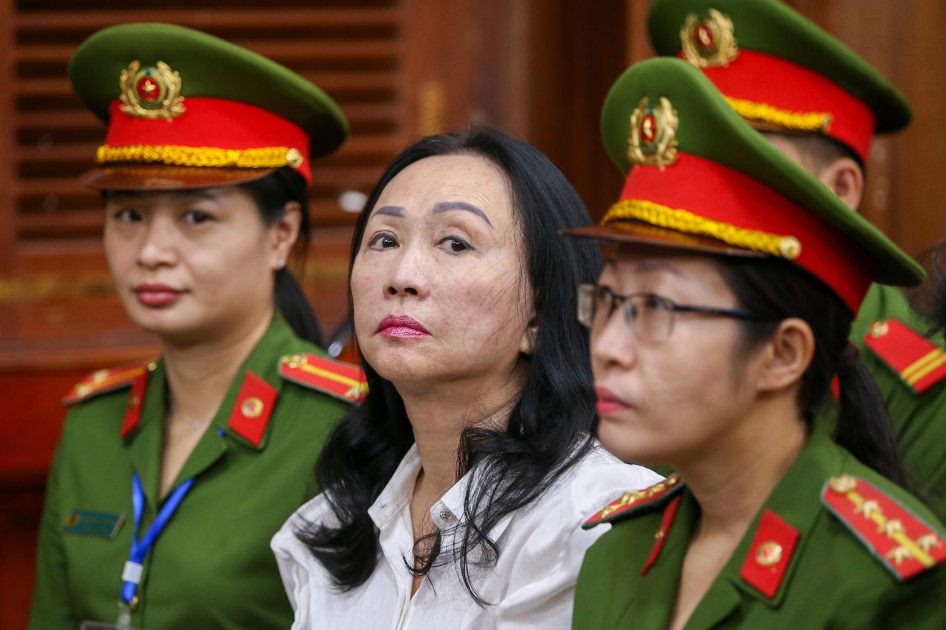 La magnate vietnamita Truong My Lan, condenada en 2024 a la pena de muerte por malversación.
EFE/EPA/STRINGER