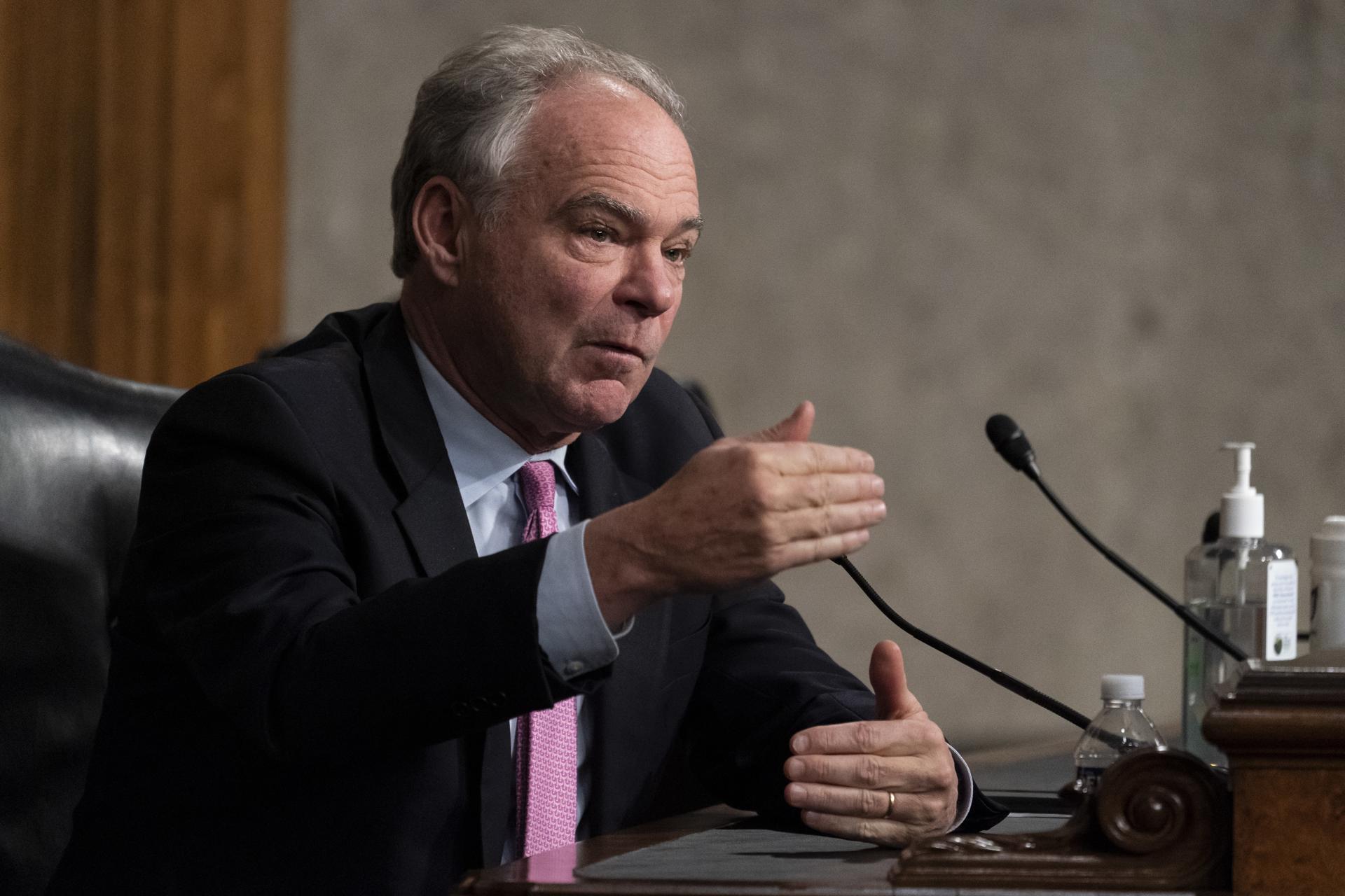 El senador estadounidense Tim Kaine en una foto de archivo. EFE/EPA/Alex Brandon / POOL