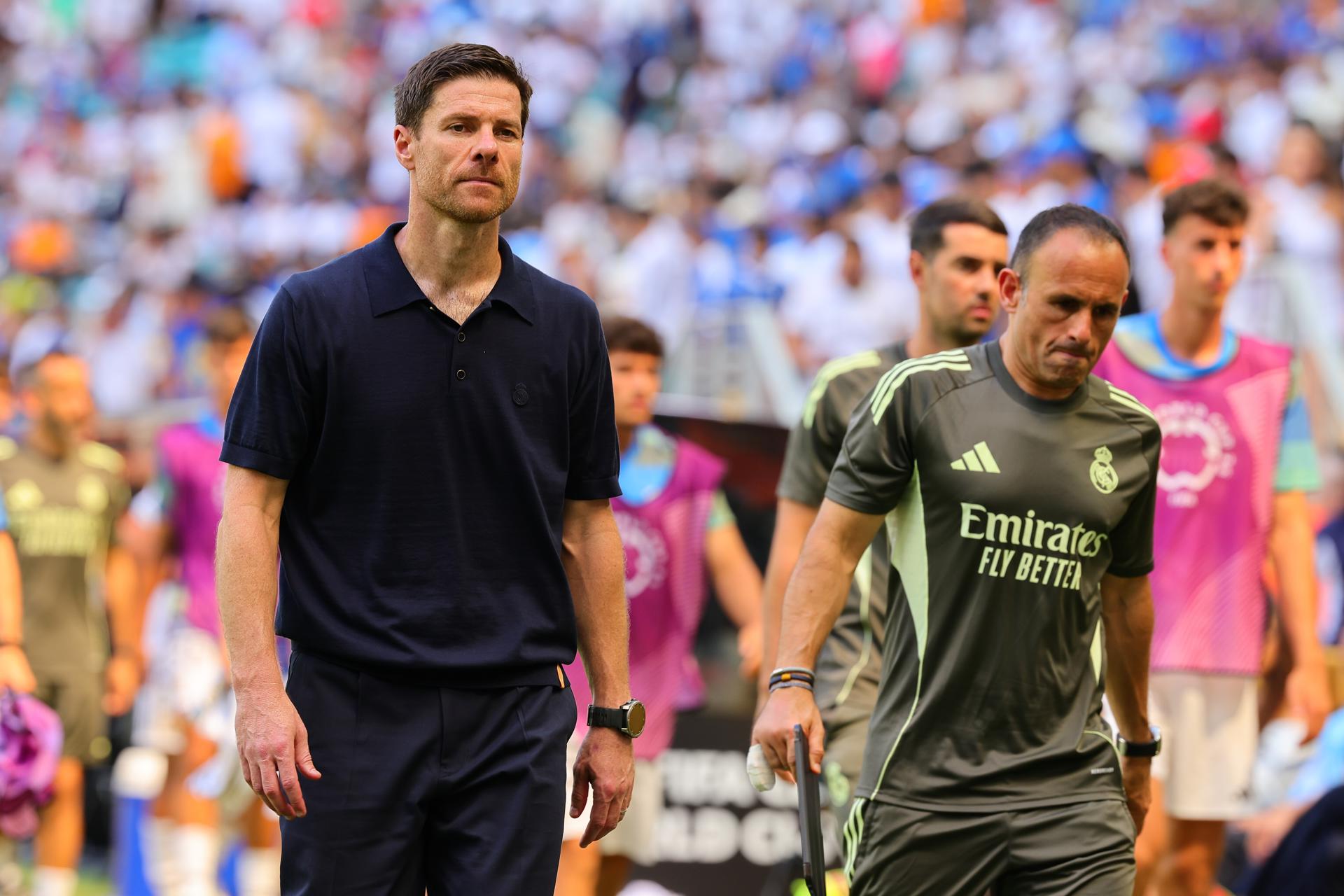 Xabi Alonso, entrenador del Real Madrid. EFE/EPA/CRISTOBAL HERRERA-ULASHKEVICH
