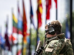 Preparativos para la cumbre de la OTAN en La Haya.EFE/EPA/REMKO DE WAAL