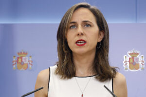 La secretaria general de Podemos, Ione Belarra. EFE/J.P. Gandul
