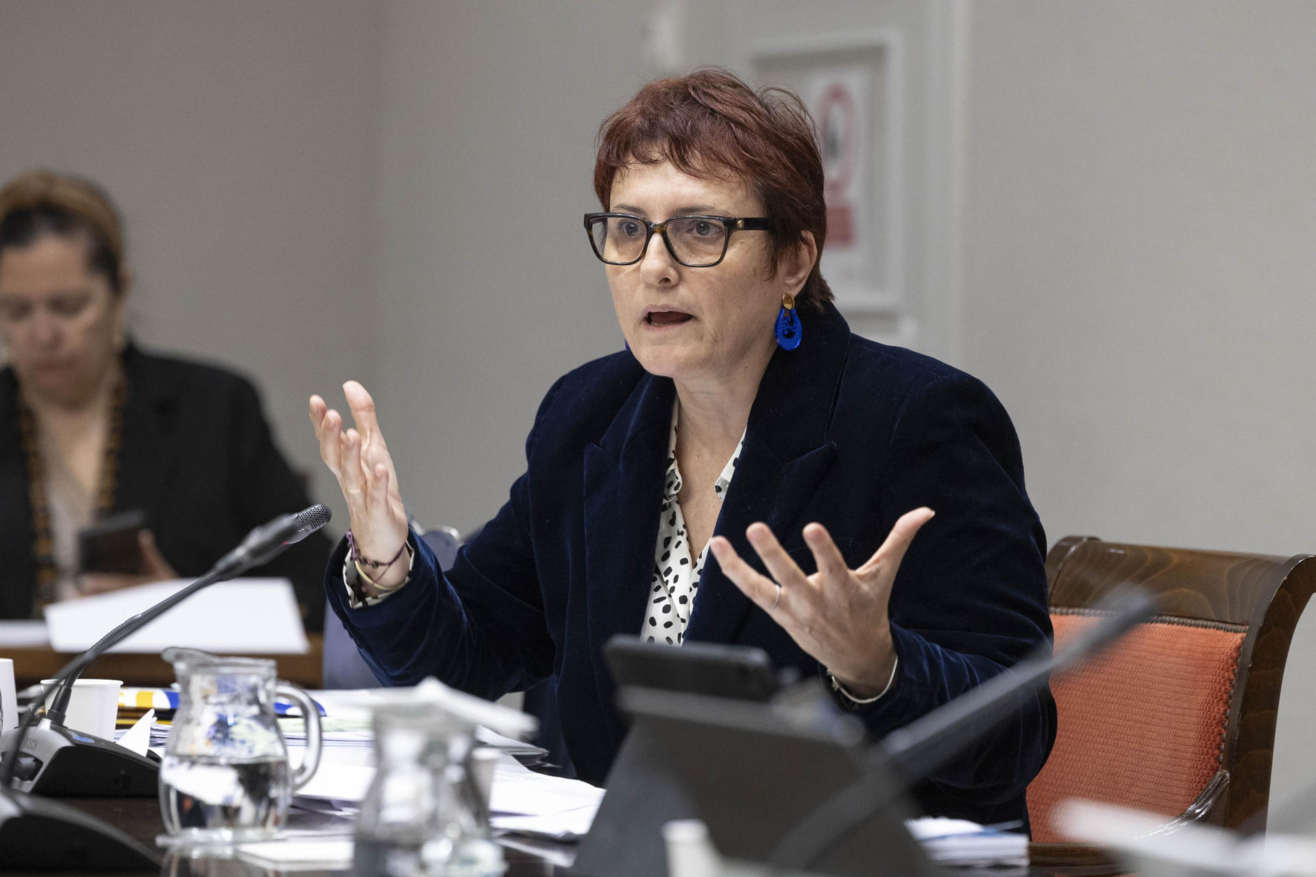 Imagen de archivo de la consejera de Bienestar Social del Gobierno de Canarias, Candelaria Delgado. EFE/ Miguel Barreto