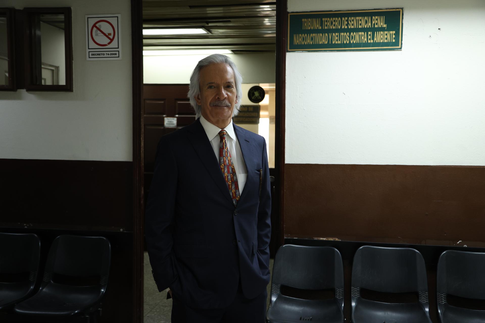 Fotografía de archivo del periodista guatemalteco José Rubén Zamora Marroquín. EFE/ Mariano Macz.