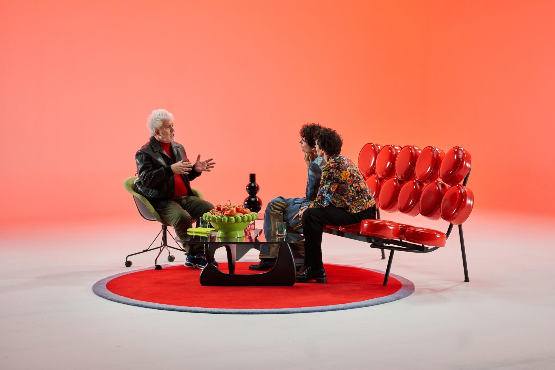 Presentación de la serie 'Pedro x Javis'. Imagen cedida por Movistar Plus+/Mista