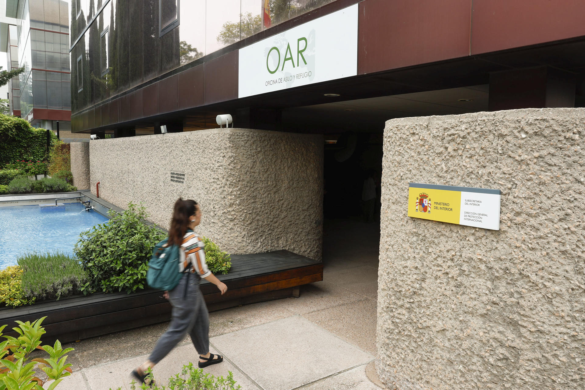 IMagen de la Oficina de Atención al Refugiado. EFE/ Juan Carlos Hidalgo