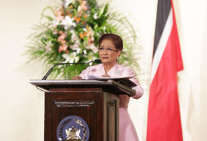 Fotografía de archivo de la primera ministra de Trinidad y Tobago, Kamla Persad Bissessar. EFE/Andrea De Silva