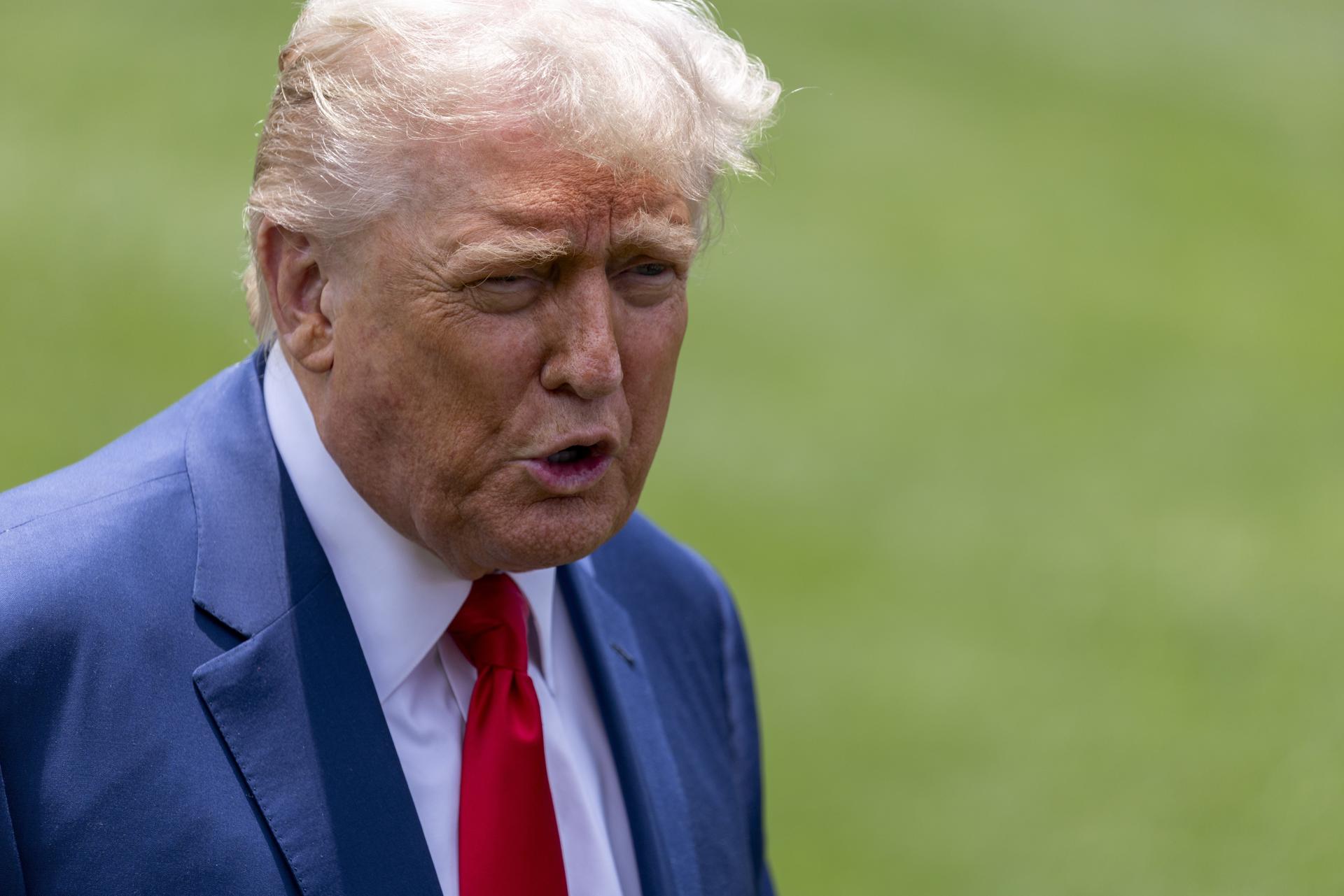 Foto de archivo del presidente de EE.UU. Donald J. Trump. EFE/SHAWN THEW / POOL