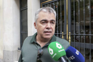 Imagen reciente del ex secretario de Organización socialista Santos Cerdán. EFE/EFE-TV