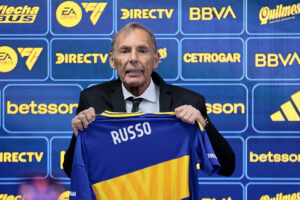 El argentino Miguel Ángel Russo compareció este lunes ante la prensa deportiva bonaerense como nuevo entrenador de Boca Juniors. EFE/ Adan González