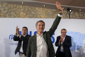 En una imagen reciente, el presidente del PP, Alberto Núñez Feijóo, en Alicante.EFE/Morell