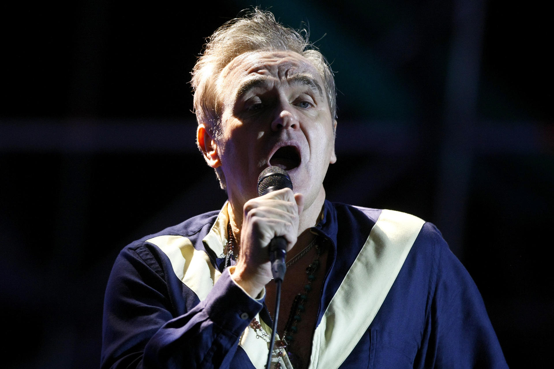 El cantante británico Morrissey, en una imagen de archivo . EFE/Sebastián Silva