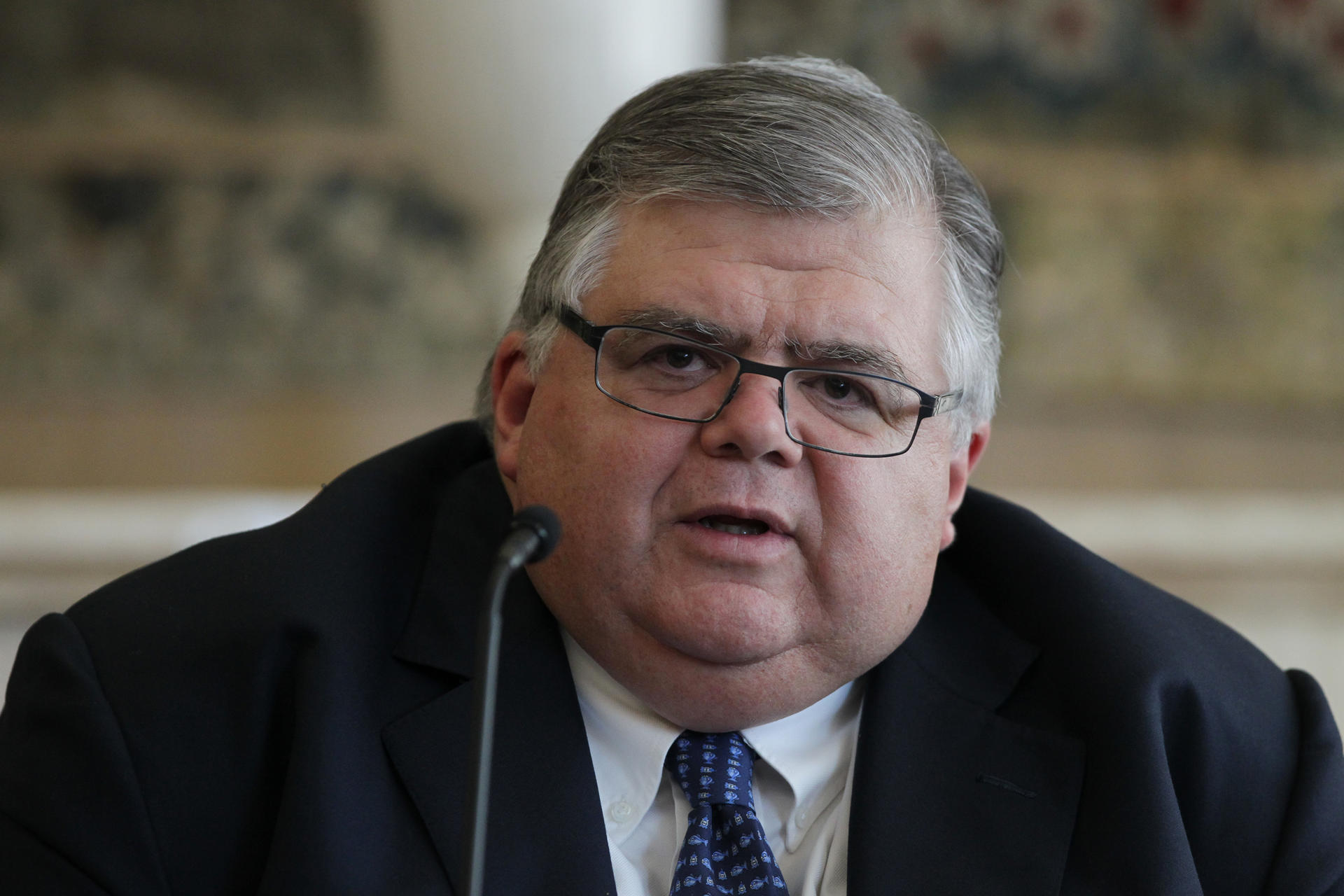 Imagen de director general del Banco de Pagos Inernacionales (BPI), Agustín Carstens. EFE/Alex Cruz.
