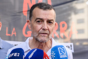 El coordinador federal de Izquierda Unida, Antonio Maíllo,. EFE/ Raúl Caro