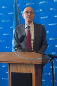 Imagen del jefe de derechos humanos de la ONU, Volker Türk.
EFE/Isabel Saco