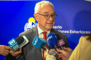 El canciller de Uruguay, Mario Lubetkin. EFE/ Sebastián Astorga