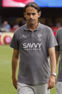 Simone Inzaghi, entrenador del Al Hilal, elogió este miércoles al Pachuca mexicano, rival en el cierre de la fase de grupos del Mundial de Clubes. EFE/EPA/SHAWN THEW