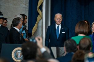 Fotografía del presidente de Estados Unidos, Joe Biden. EFE/EPA/KENNY HOLSTON / POOL