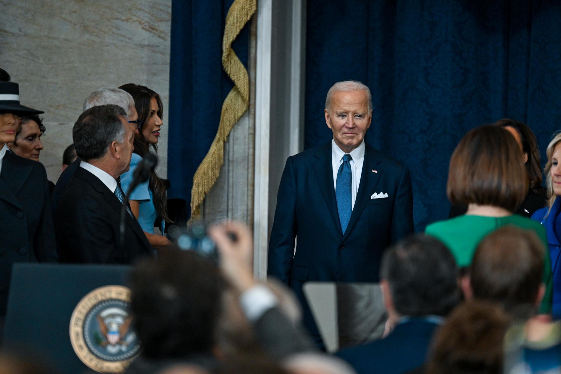 Fotografía del presidente de Estados Unidos, Joe Biden. EFE/EPA/KENNY HOLSTON / POOL