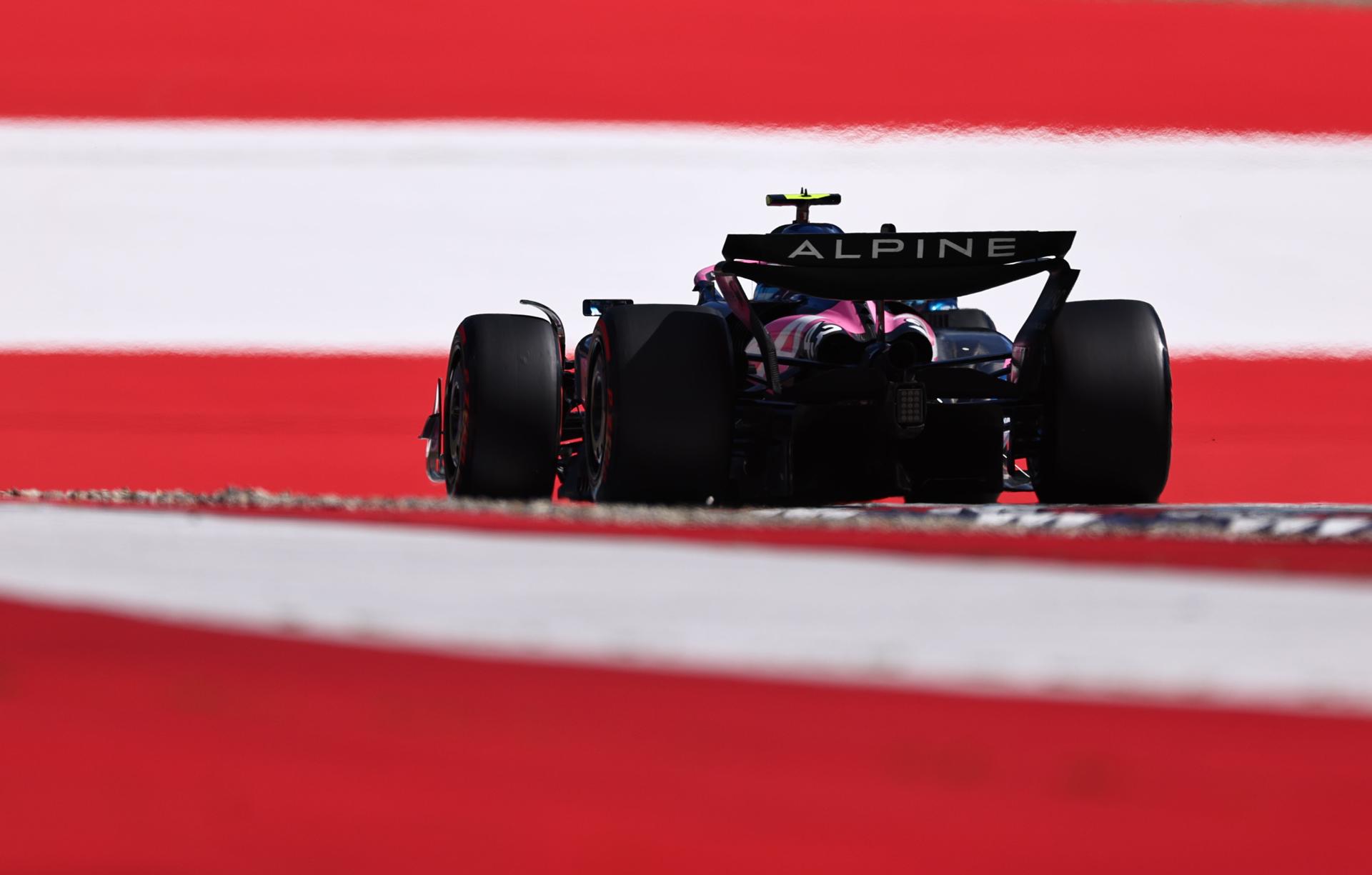 El argentino Franco Colapinto (Alpine), en el Red Bull Ring de Spielberg (Estiria). EFE/EPA/ANNA SZILAGYI
