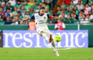 Sergio Ramos, jugador del Monterrey. EFE/ Luis Ramírez