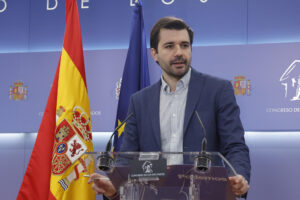 Imagen de archivo del diputado de Podemos Javier Sánchez Serna. EFE/ Zipi Aragon