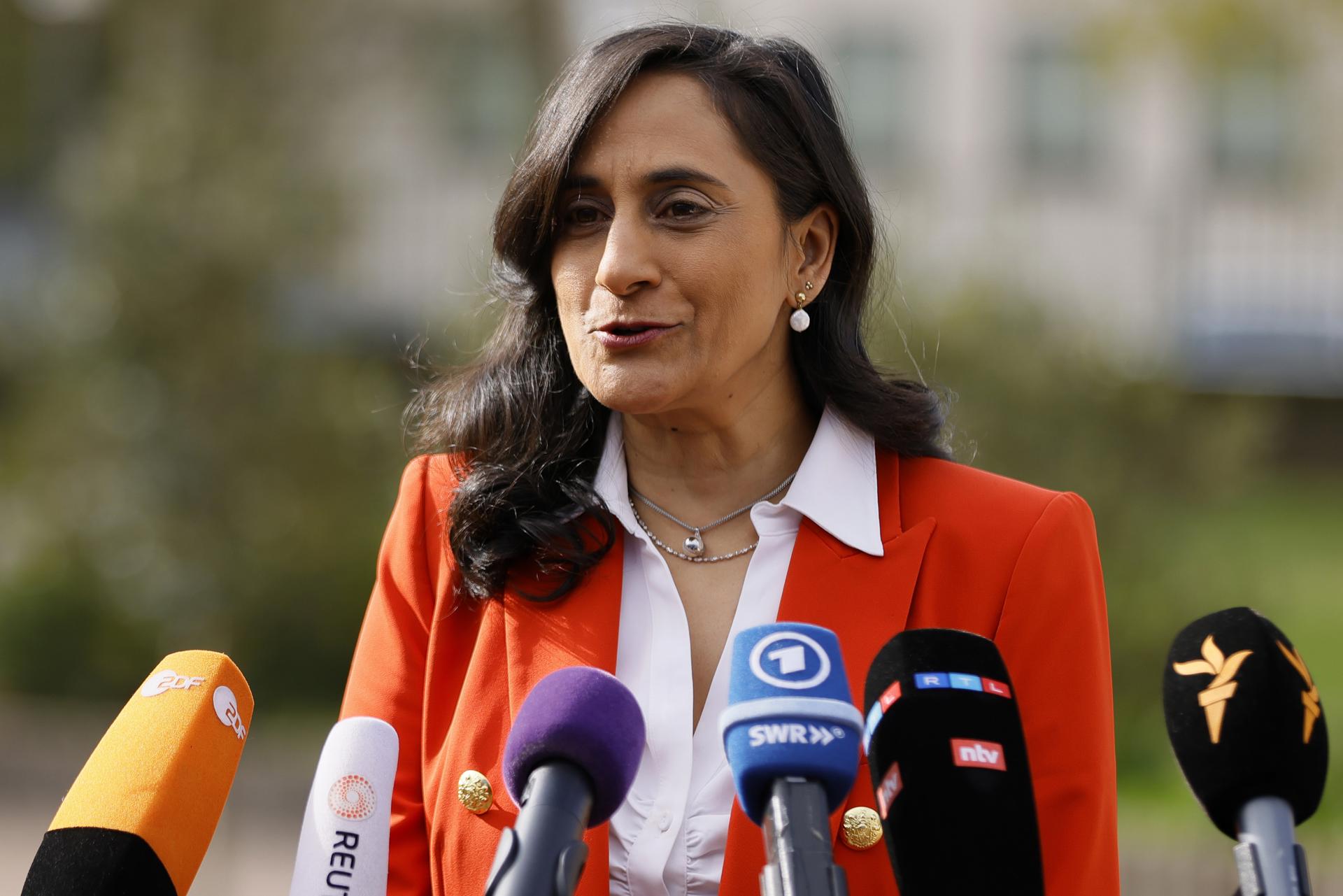 La ministra de Asuntos Exteriores de Canadá, Anita Anand, en una fotografía de archivo. EFE/EPA/Ronald Wittek