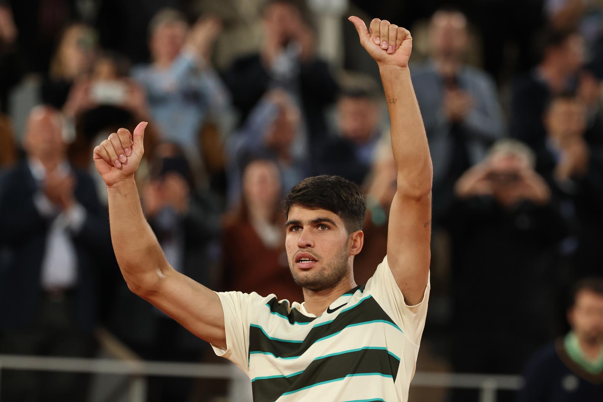 Carlos Alcaraz. EFE/EPA/MOHAMMED BADRA