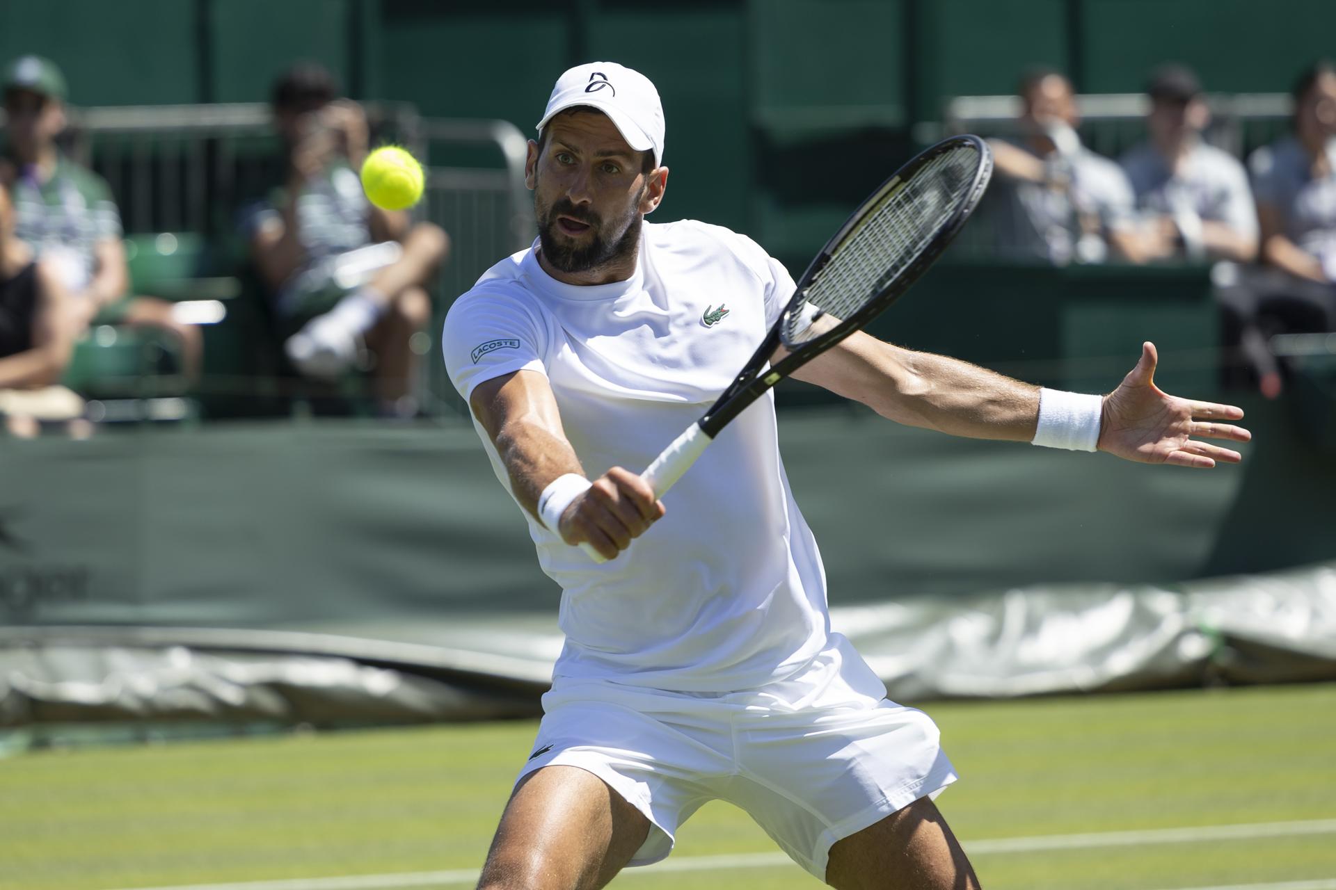 Novak Djokovic. EFE/EPA/PETER KLAUNZER