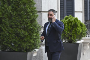 El líder de VOX, Santiago Abascal. EFE/Fernando Villar