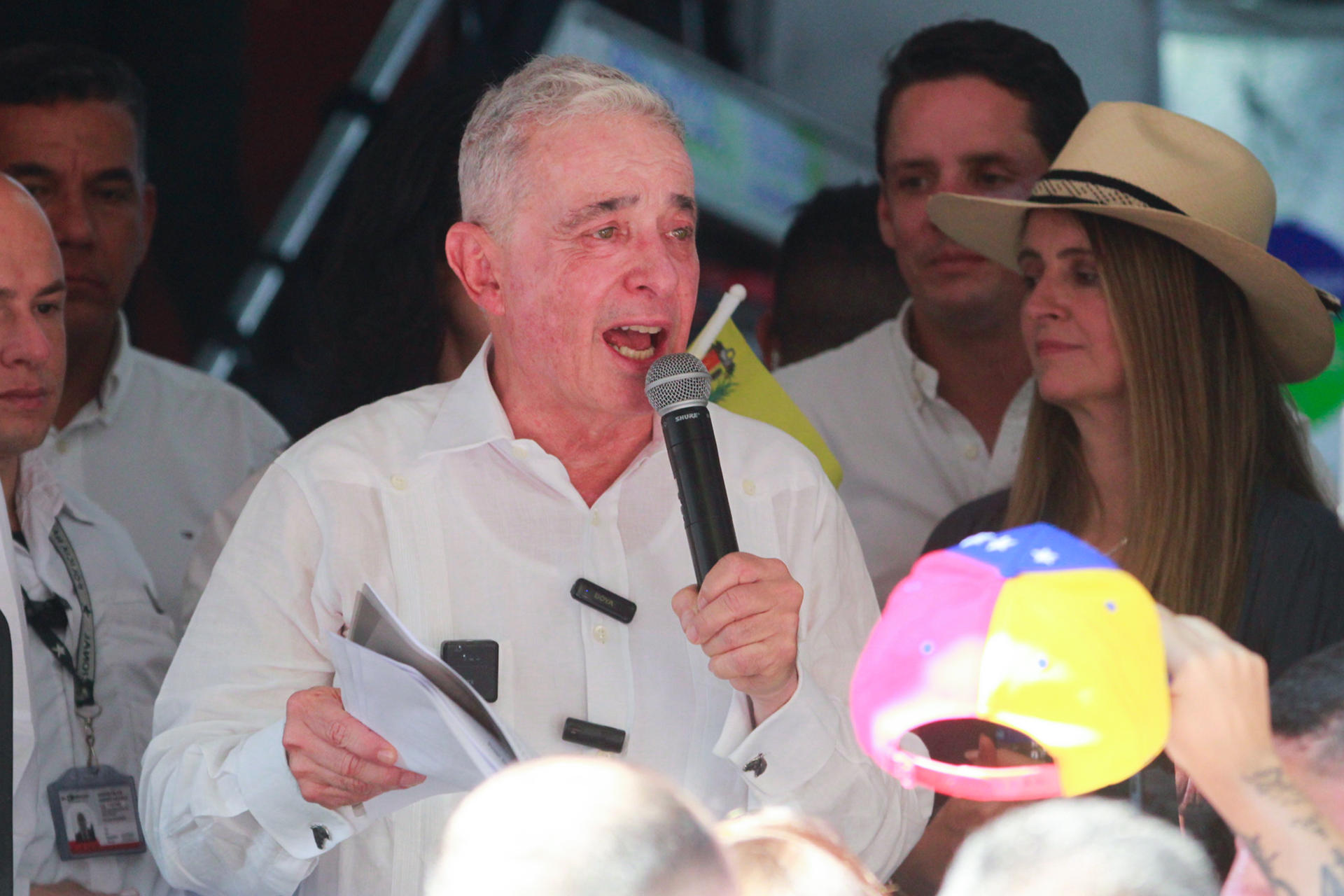 Fotografía de archivo del expresidente de Colombia Álvaro Uribe (2002-2010). EFE/ Mario Caicedo
