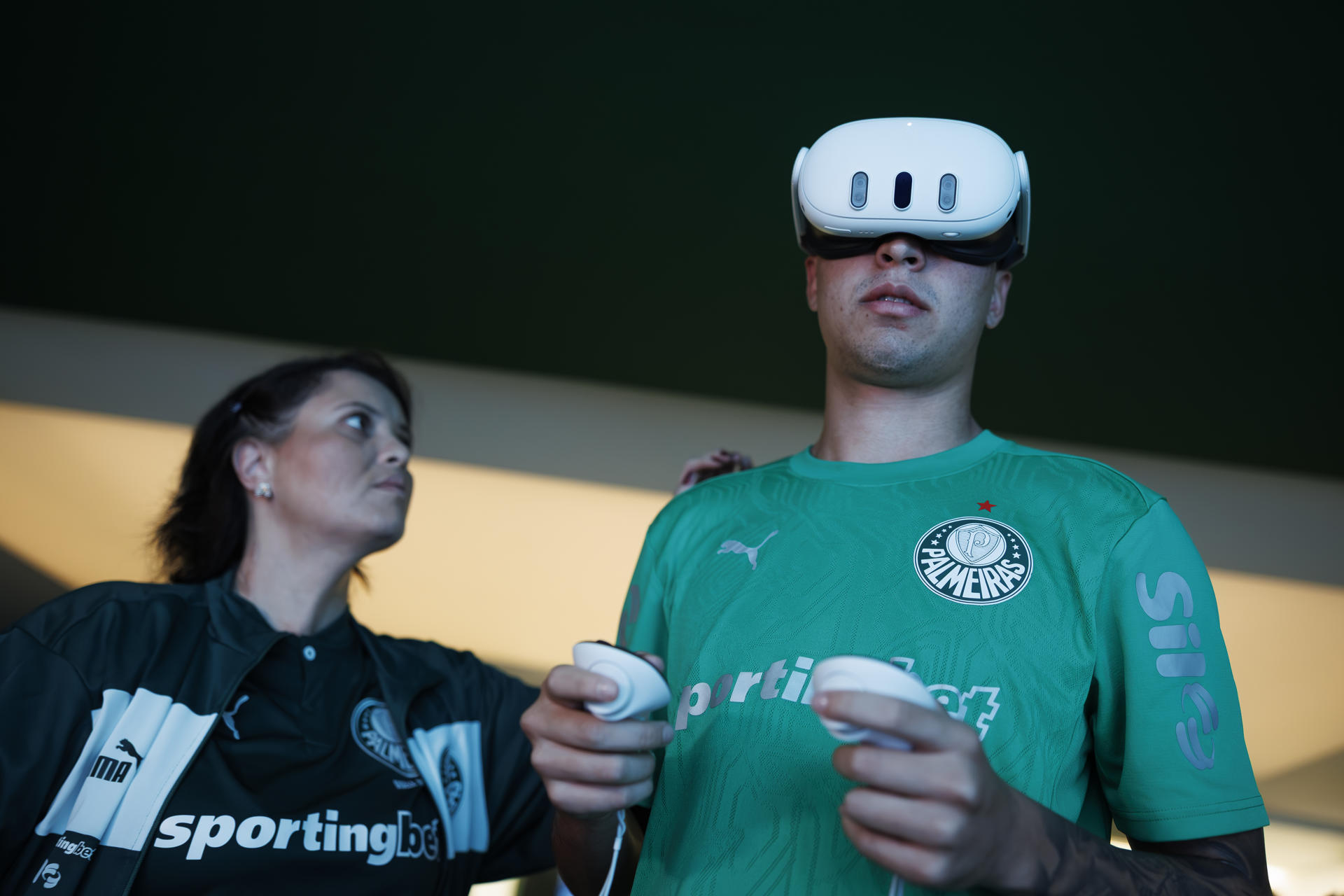 Instalaciones del Centro de Recuperación y Neurociencia que acaba de inaugurar el Palmeiras, uno de los cuatro representantes brasileños en el Mundial de Clubes de la FIFA. EFE/Isaac Fontana