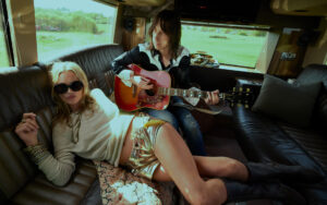 Imágenes cedidas por Zara de la colección "Festival" diseñada por Kate Moss y Bobby Gillespie, protagonizada por los hijos de ambos, Lila y Lux. SOLO USO EDITORIAL